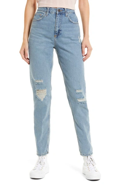 Bdg Urban Outfitters Deconstructed Mom Jeans In Mid Vintage | ModeSens