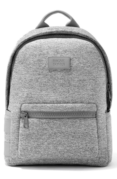 Shop Dagne Dover 365 Dakota Medium Neoprene Backpack In Heather Grey