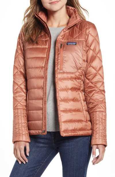 Shop Patagonia Radalie Water Repellent Thermogreen-insulated Jacket In Century Pink
