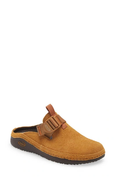Shop Chaco Paonia Clog In Caramel Brown