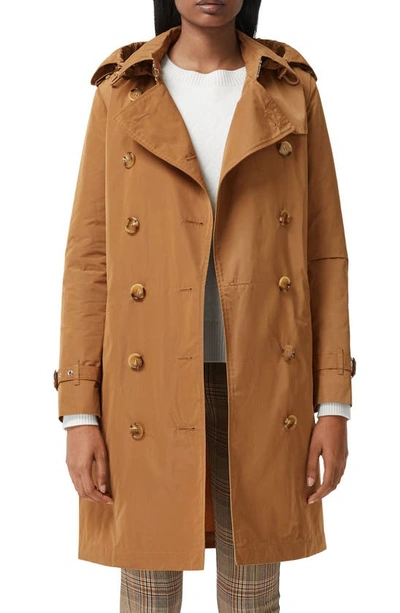 Burberry Kensington Trench Coat With Detachable Hood In Mixed Colours |  ModeSens