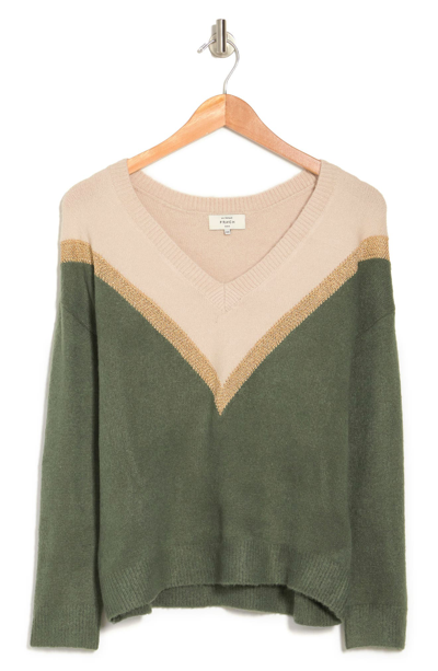 Shop Frnch Nouna Sweater In Green