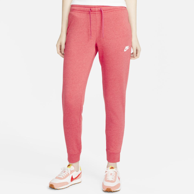 Shop Nike Sportswear Women's Fleece Pants In Gypsy Rose,heather,white