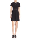MARC BY MARC JACOBS Embroidered Crepe Dress