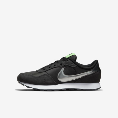 Shop Nike Md Valiant Big Kids' Shoes In Black,dark Smoke Grey,green Strike,chrome