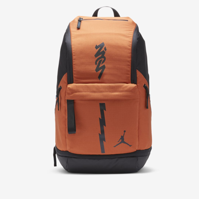 Shop Jordan Backpack In Dark Russet