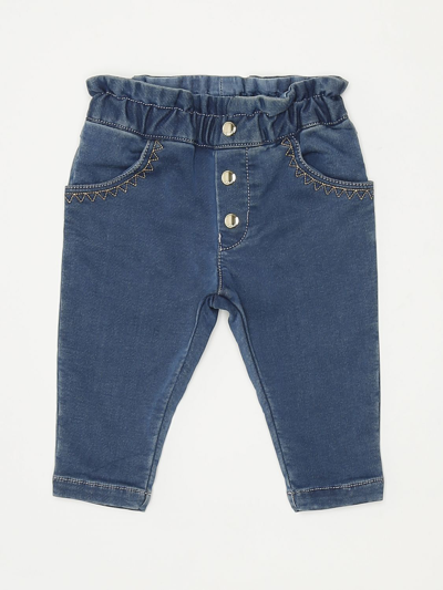 Shop Chloé Jeans With Micro Applications In Denim