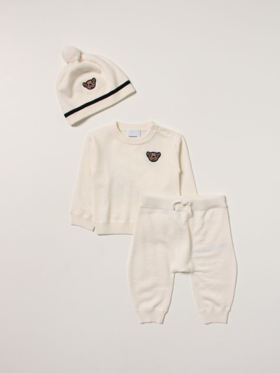 Shop Burberry Pack  Kids In Ivory