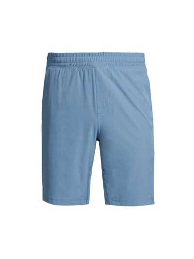 Shop Rhone Men's 9" Mako Unlined Shorts In Captains Blue