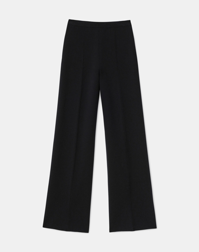 Shop Lafayette 148 Cashmere Double Knit Pant In Black