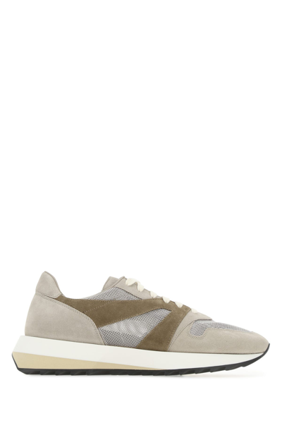 Shop Fear Of God Multicolor Suede And Mesh Vintage Runner Sneakers  Multicoloured  Uomo 45