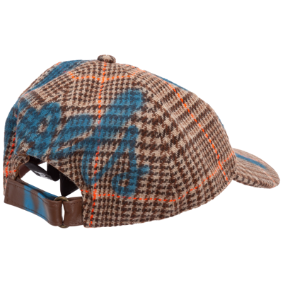 Shop Palm Angels Adjustable Men's Wool'hat Baseball Cap  Pxp Sprayed In Brown