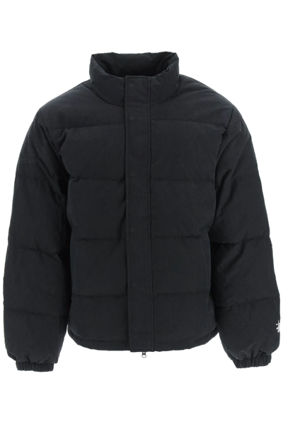 Omkostningsprocent Spændende kardinal Stussy Black Down Solid Puffer Jacket | ModeSens