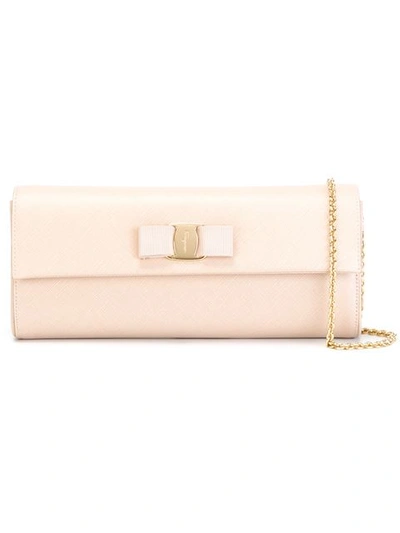 Shop Ferragamo 'vara' Clutch