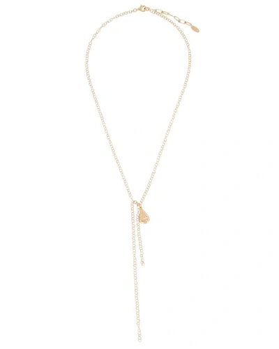 Shop Maison Irem Cleo Double Lariat Necklace In Gold