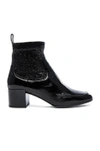 PIERRE HARDY Patent Leather Ace Booties