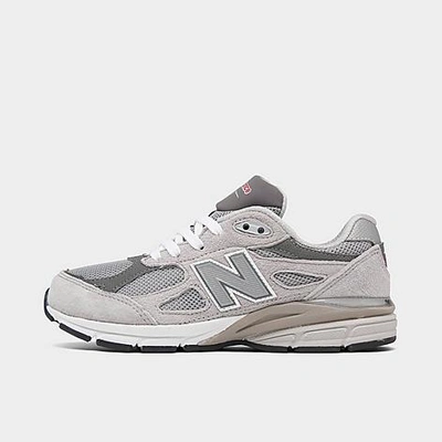 Shop New Balance Little Kids' 990v3 Casual Shoes In Grey/grey