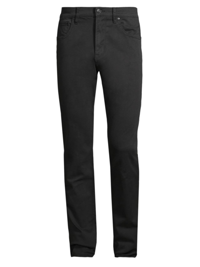Shop Hudson Men's Blake Stretch Slim-straight Twill Pants In Black