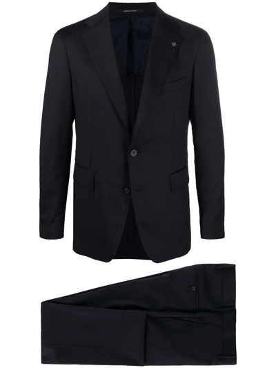 Tagliatore Men's Virgin Wool Two-piece Suit In Blau