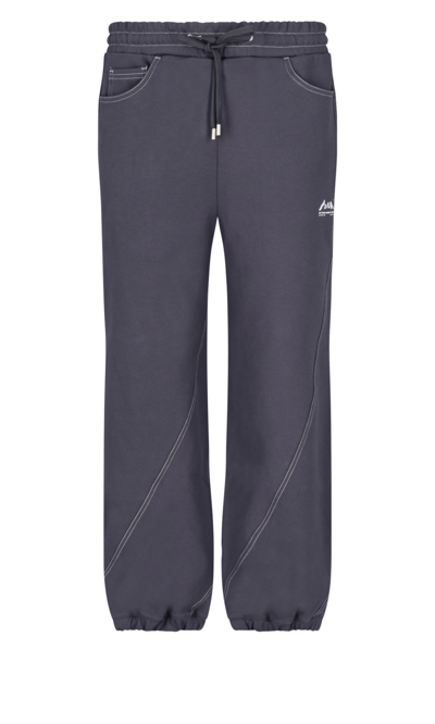 Shop Ader Error Jogging Trousers In Gray