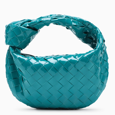 Shop Bottega Veneta Blue Jodie Mini Bag