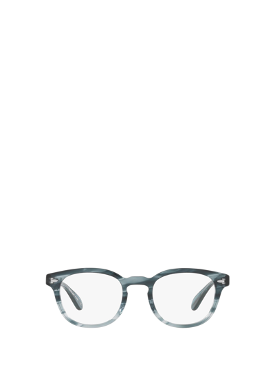 Shop Oliver Peoples Ov5036 Washed Lapis Glasses