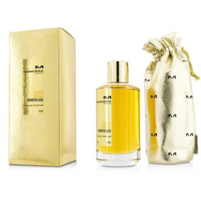 Shop Mancera Gold Intensitive Aoud Edp Spray 4 oz Fragrances 3760265190522 In Amber / Gold / Lemon / Rose Gold / White