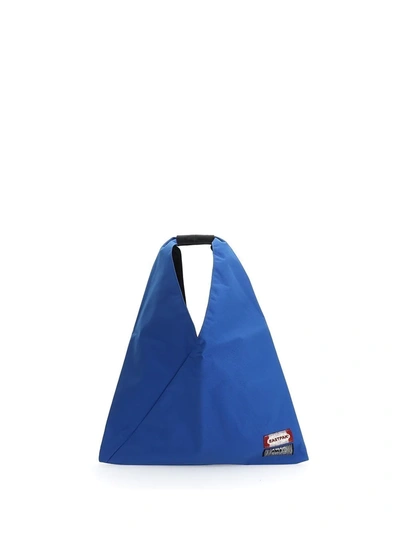 Shop Mm6 Maison Margiela X Eastpak Japanese Tote Bag In Blue