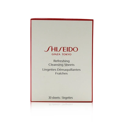 Shiseido 资生堂 Refreshing Cleansing Sheets 纯棉洁面纸30张