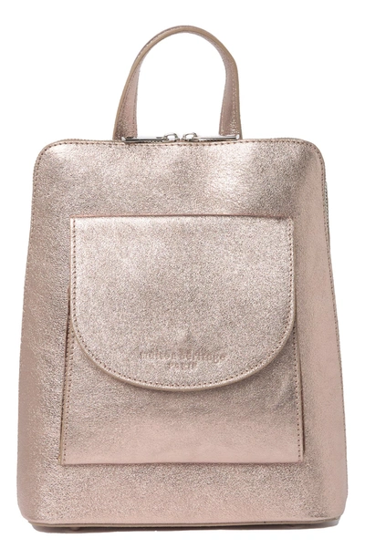 Shop Maison Heritage Maia Sac A Dos In Gold