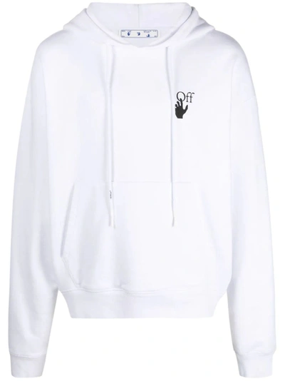 Shop Off-white Caravaggio Lute Over Hoodie White