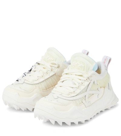 Shop Off-white Odsy-1000 Sneakers In White White