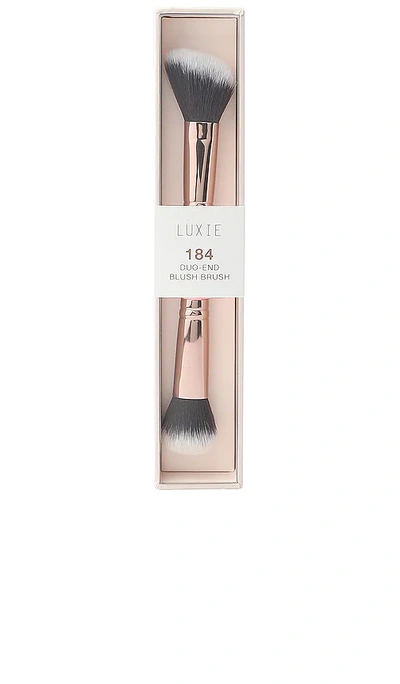 Luxie 184 Duo-end Blush Brush In Beauty: Na