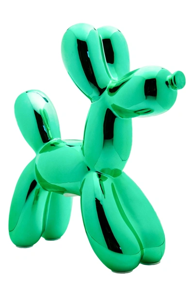 Interior Illusions Plus Teal Balloon Animal Sculpture In Teal