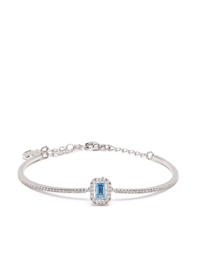 Shop Swarovski Millenia Octagon Crystal Bracelet In Silber