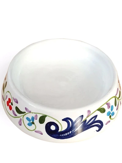 Shop Les-ottomans Small Hand-painted Bowl In Mehrfarbig