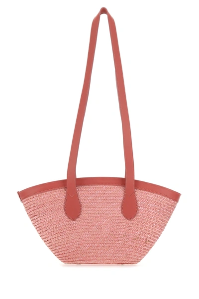 Shop Kate Cate Pink Straw Shoulder Bag  Nd  Donna Tu