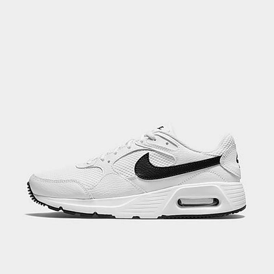 Shop Nike Women's Air Max Sc Casual Shoes In White/black/white