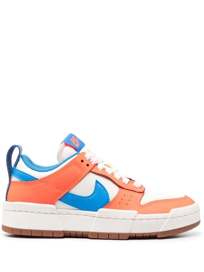 Shop Nike Dunk Low Disrupt Sneakers In Orange