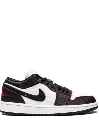 Shop Jordan Air  1 Low Utility “white/black/red” Sneakers