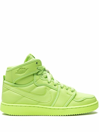 Shop Jordan X Billie Eilish Air  1 Ko "ghost Green" Sneakers
