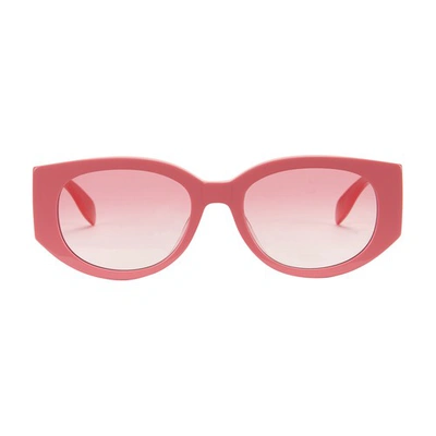 Shop Alexander Mcqueen Sunglasses In Pink Pink Pink