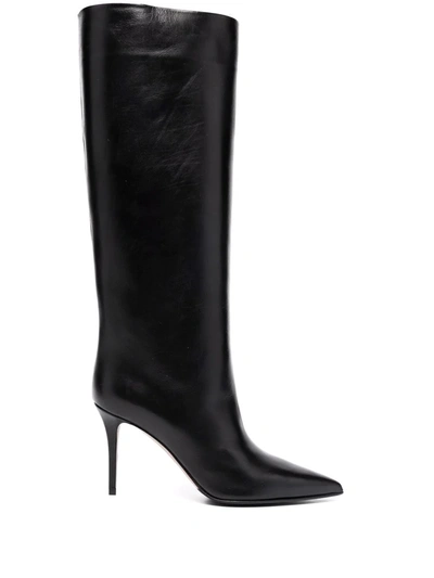 Shop Le Silla Eva Below-the-knee Boots In Black