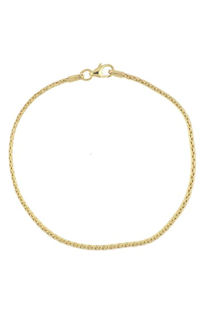 Shop Bony Levy 14k Gold Mesh Rope Bracelet In 14k Yellow Gold