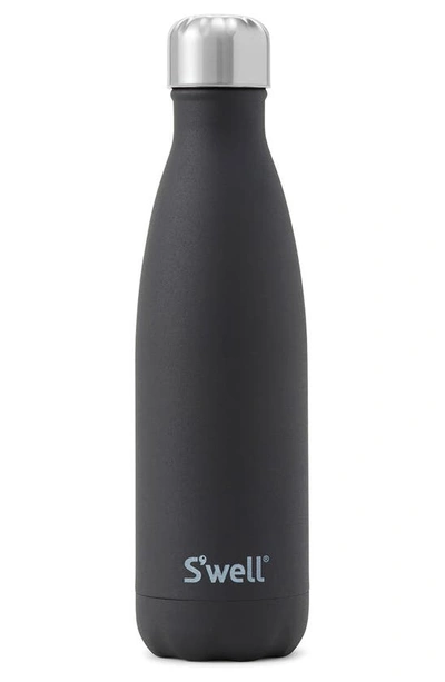 Shop S'well 17-ounce Insulated Stainless Steel Water Bottle In Black Onyx