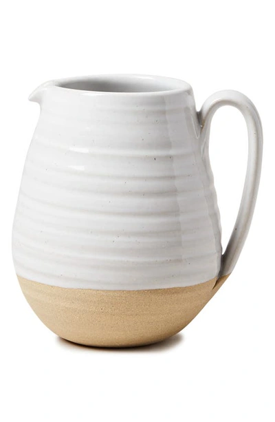 Shop Farmhouse Pottery Famer's Pitcher In Brown