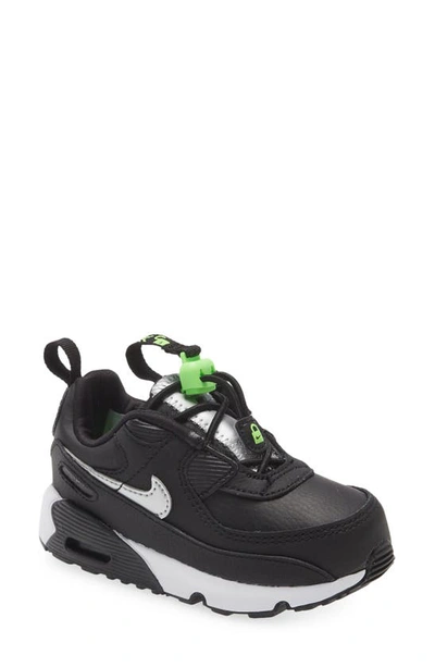 Nike Kids' Max 90 Sneaker In Black/green | ModeSens