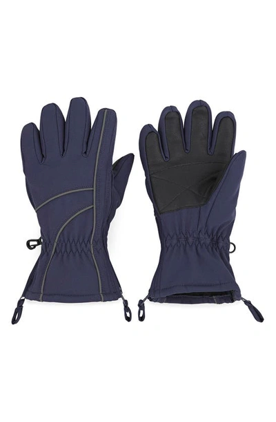 Shop Zipglove Kids' Winter Gloves In Navy
