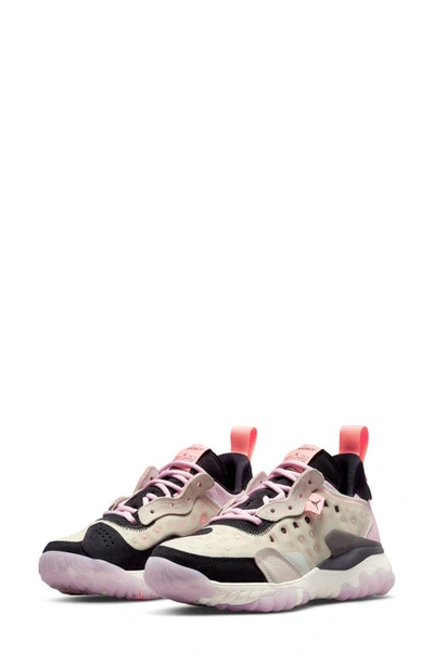 Shop Jordan Delta 2 Sneaker In Light Bone/ Black/ Arctic Pink