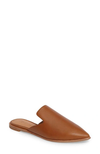 Shop Madewell The Gemma Mule In English Saddle Leather